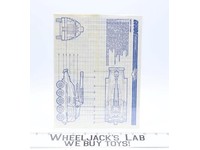 Night Storm 1988 ORIGINAL Instructions / Blueprints G.I. Joe Hasbro Vehicle
