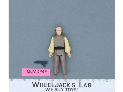 Lobot 100% Complete Star Wars ESB 1980 Kenner Vintage Action Figure NO REPRO