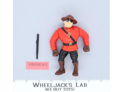 The Mountie 100% Complete WWF WWE Wrestling 1993 Hasbro Vintage Action Figure