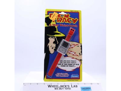 Dick Tracy 2-Way Wrist Watch Disney 1990 Playmates NEW MOSC SEALED