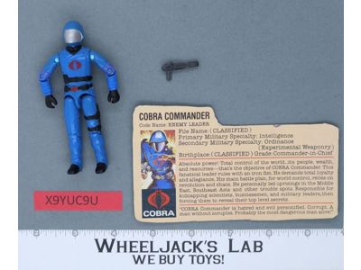 Cobra Commander V1.5 100% Complete G.I. Joe 1983 Hasbro Vintage Action Figure