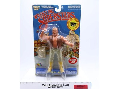 Outback Jack Superstars WWF LJN Titan Sports 8" Wrestling China Vintage MOSC