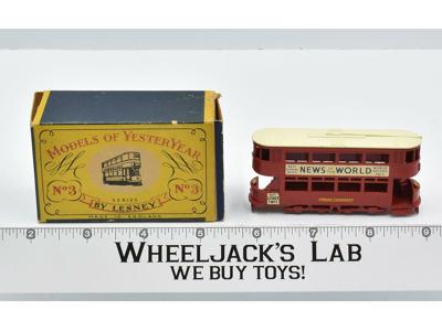 "E" Class Tramcar Models of YesterYear 1950's Lesney Matchbox Car