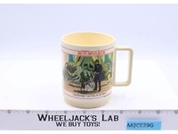 Star Wars ROTJ Cup Mug 1983 Deka Plastic Vintage Luke Yoda Vader Royal Guards