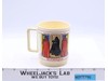 Star Wars ROTJ Cup Mug 1983 Deka Plastic Vintage Luke Yoda Vader Royal Guards