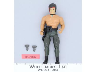John Rambo Sylvester Stallone Rambo 1986 Coleco Vintage Action Figure
