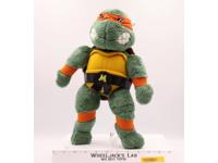 Michelangelo TMNT Teenage Mutant Ninja Turtles 1989 Playmates 14" Stuffed Plush