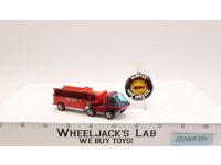 The Heavyweights Fire Engine Red Hot Wheels 1970 Mattel Redline RL w/ Button