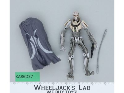 General Grievous Secret Lightsaber Attack Star Wars ROTS 2005 Hasbro Figure