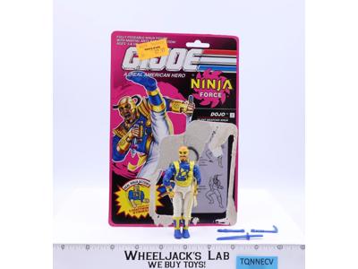 Dojo V1 100% Complete W/ Cardback 1992 G.I. Joe Hasbro Vintage Action Figure