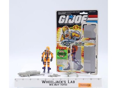 H.E.A.T Viper V1 Complete W/ Cardback G.I. Joe 1989 Hasbro Vintage Action Figure