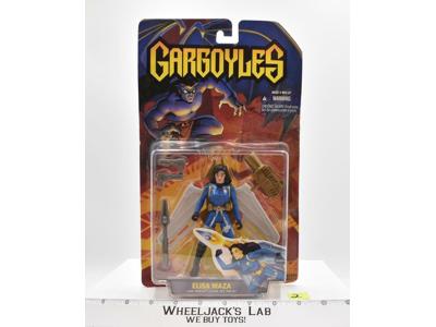 Elisa Maza Gargoyles W/ Rocket Wing Jet Pack 1995 Kenner NEW MOSC Action Figure
