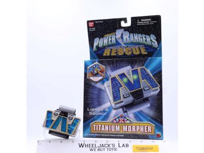 Titanium Morpher Complete Power Rangers Lightspeed Rescue 1999 Bandai Box Works!