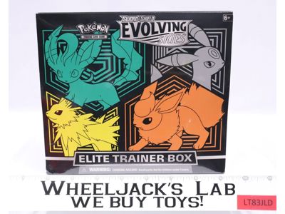 Evolving Skies Elite Trainer Box ETB Sword & Shield 2021 Pokémon NEW SEALED