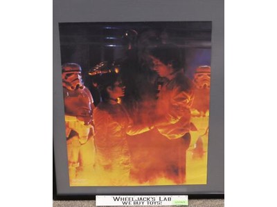 Han Solo Princess Leia Poster #2 Star Wars Empire Strikes Back 1980 18.5 X 23"