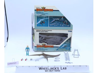 Pterodactyl W/ Llahd 100% Complete Dino Riders 1987 Tyco Vintage Action Figure