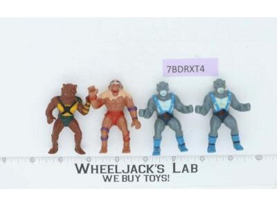 Lot of 4 MINI Thundercats 1986 LJN Vintage Action Figure