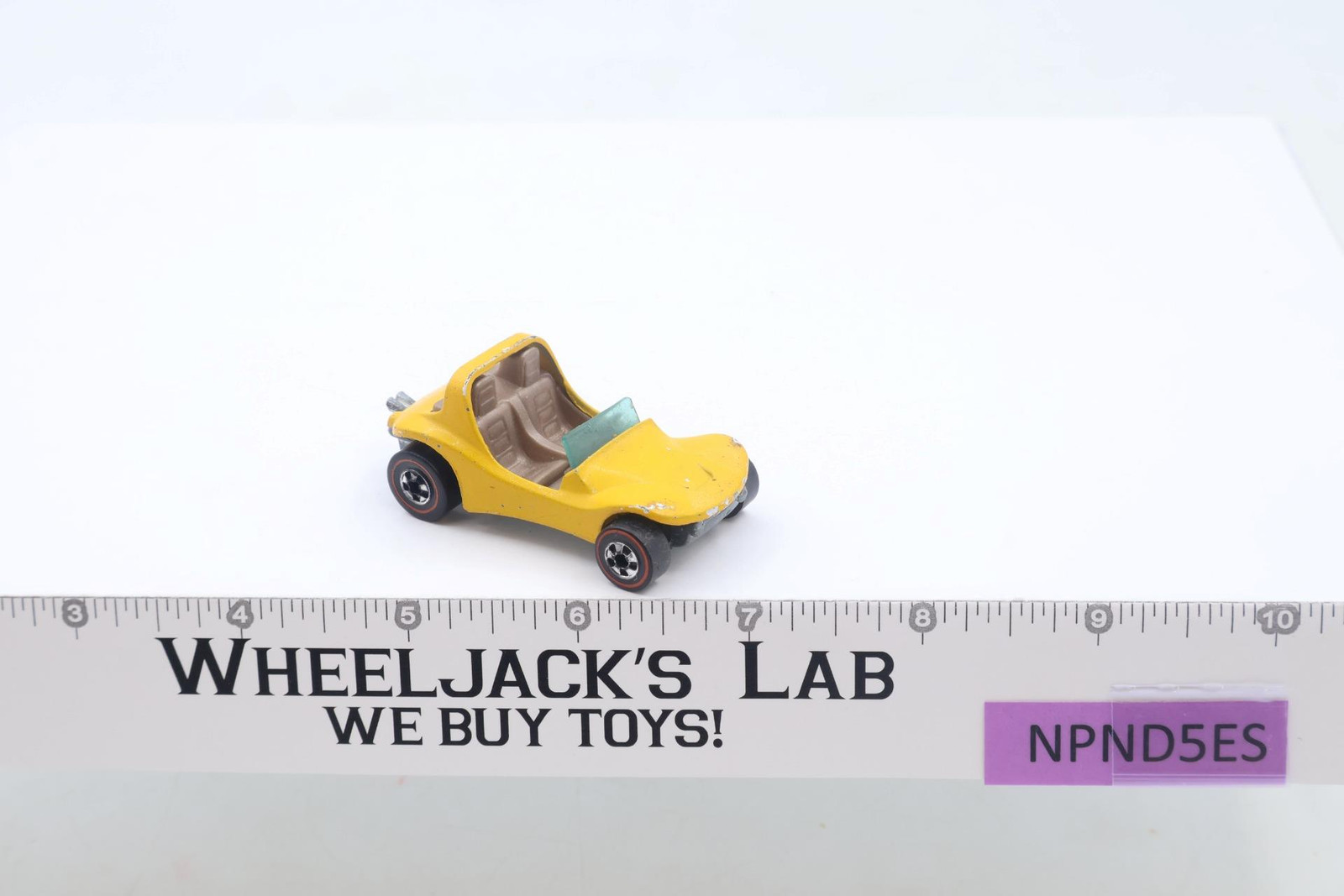 Dune Daddy Yellow Hot Wheels 1969 Vintage Redline RL Hong Kong