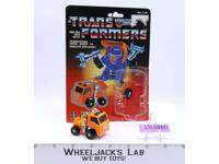 Huffer 100% Complete W/CARDBACK & BUBBLE G1 Transformers Vintage Figures