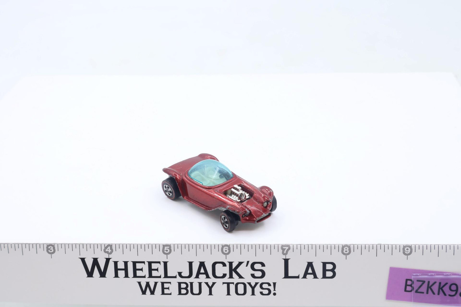 Beatnik Bandit Spectraflame Red 1967 1968 Hot Wheels Mattel Redline RL Hong Kong