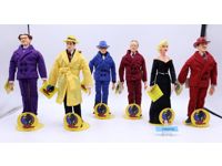 Lot of 6 Dick Tracy Disney Applause 1990 9" Dolls NEW W/ Tags