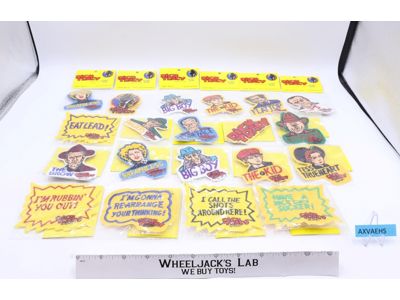 Lot of 20 Dick Tracy Iron-On Collectible Patches 1990 Disney Vintage NEW SEALED