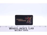STARS Official Member Card Takara Mail-Away G1 Transformers 1985 Vintage