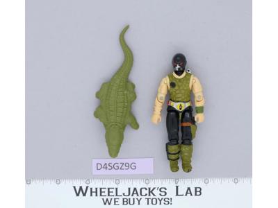 Croc Master V1 G.I. Joe 1987 Hasbro Vintage Action Figure