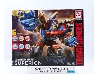 Superion Transformers Combiner Wars 2014 Hasbro Action Figure Set NEW MIB
