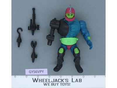 Trap Jaw 100% Complete Masters of the Universe He-Man MOTU 1983 Mattel Figure