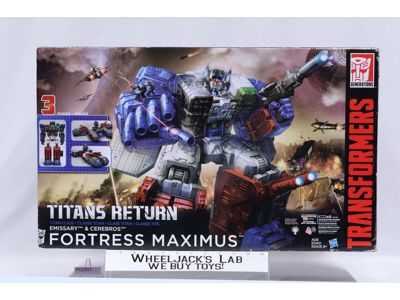 Fortress Maximus 100% Complete Transformers Titans Return 2015 Hasbro Figure