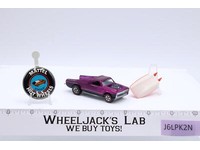 Seasider Pink Magenta 1970 Redline Hot Wheels Mattel Vintage RL w/ Boat Orange