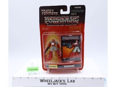 Ironhide Heroes of Cybertron HOC Transformers Hasbro 2001 NEW MOSC SEALED