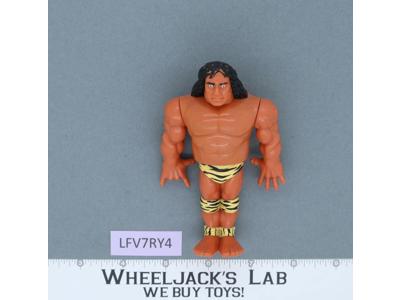 Superfly Jimmy Snuka Complete WWF WWE Wrestling 1991 Hasbro Titan Sports Figure