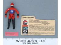 Cobra H.I.S.S. Driver V1 100% Complete G.I. Joe 1983 Hasbro Vintage Figure