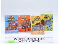 Lot of 4 MASK M.A.S.K. Kenner Mini World Picture Books 1986 World Int Publishing