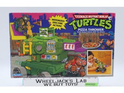 Pizza Thrower 100% Complete Teenage Mutant Ninja Turtles TMNT 1989 Playmates