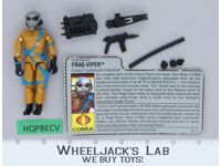 Frag-Viper V1 100% Complete 1989 G.I. Joe Hasbro Vintage Action Figure