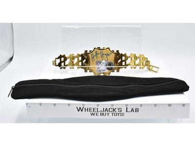 Hulk Hogan AUTOGRAPHED Million Dollar Championship Belt WWF WWE