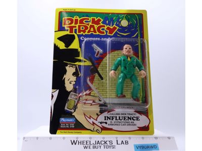 Influence Coppers & Gangsters Dick Tracy 1990 Playmates 5" Figure NEW SEALED