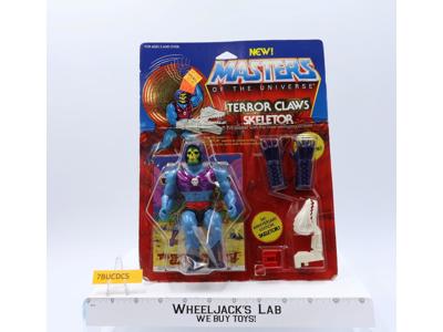 Terror Claws Skeletor Masters of the Universe MOTU 1985 Mattel NEW MOSC SEALED