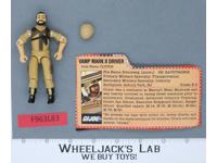 Clutch V2 100% Complete 1984 G.I. Joe Hasbro Vintage Action Figure
