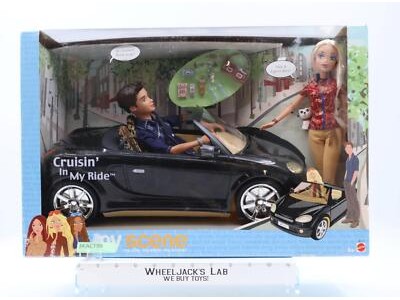 Cruisin' in My Ride Barbie & Ellis Giftset My Scene Doll 2003 Mattel NEW SEALED