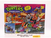 Psycho Cycle 100% Complete W/Box Teenage Mutant Ninja Turtle 1988 Playmates