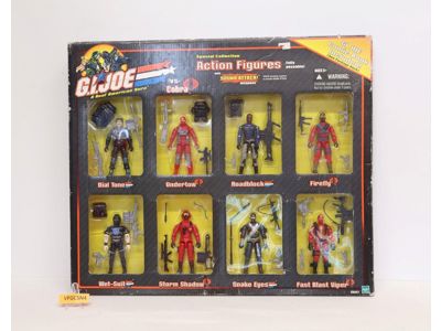 Special Collection 8-Pack GI Joe vs Cobra 2002 Hasbro Action Figure SetNEW MIB