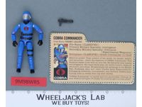 Cobra Commander V1.5 100% Complete G.I. Joe 1983 Hasbro Vintage Action Figure