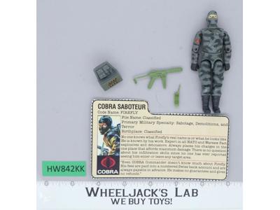 Firefly V1 100% Complete G.I. Joe 1984 Hasbro Vintage Action Figure