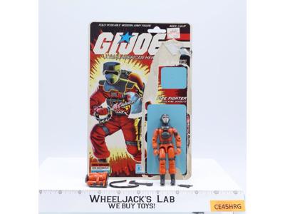 Barbecue V1 Complete 34 Cardback G.I. Joe 1985 Hasbro Vintage Action Figure