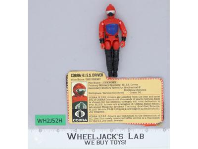 Cobra H.I.S.S. Driver V1 100% Complete G.I. Joe 1983 Hasbro Vintage Figure