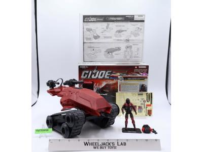 Cobra Crimson H.I.S.S. Tank W/ Cobra Horseman GI Joe 2011 Hasbro Vehicle